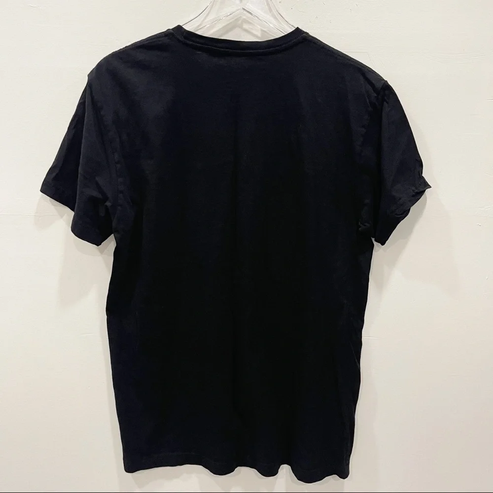 Nirvana Smiley Merch Band Tee Short Sleeve Black Large